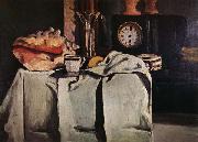 Paul Cezanne The Black Marble Clock oil painting reproduction